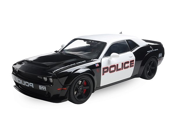 Dodge Challenger R/T Scat Pack Widebody Highway Police 2023 1:18 Solido