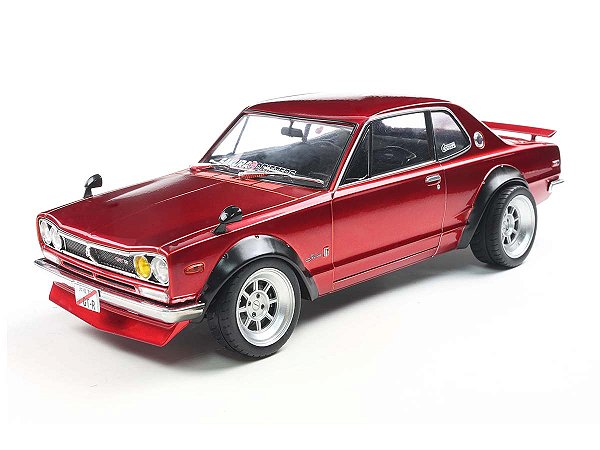 Nissan Skyline (C10) Hakosuka Solido Works 1970 1:18 Solido Vermelho