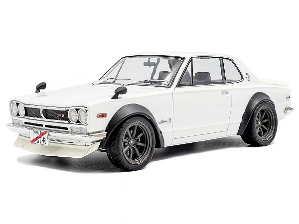 Nissan Skyline (C10) Hakosuka Solido Works 1970 1:18 Solido Branco