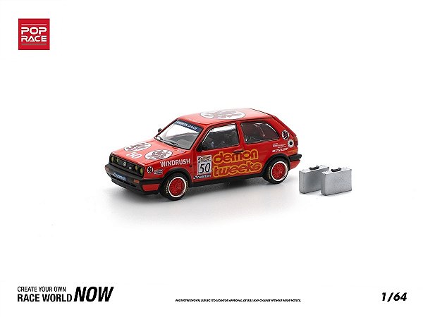 Volkswagen Golf GTI MKII Team Demon Tweeks BTCC 1988 1:64 POP RACE