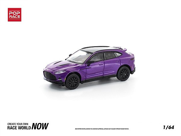 Aston Martin DBX 707 1:64 POP RACE Purple