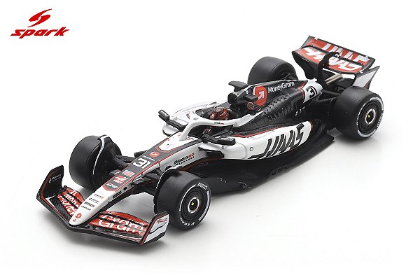 Fórmula 1 MoneyGram Haas F1 Team VF-25 Esteban Ocon 5th GP China 2025 1:64 Spark