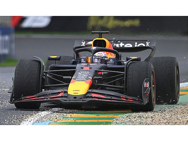 Fórmula 1 Oracle Red Bull Racing RB21 Max Verstappen 2nd GP Austrália 2025 1:64 Spark