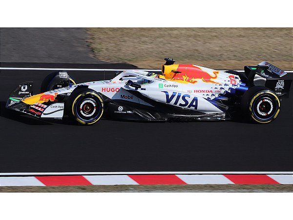 Fórmula 1 Racing Bulls VCARB 02 Visa Cash App Isack Hadjar 8th GP Japão 2025 1:64 Spark