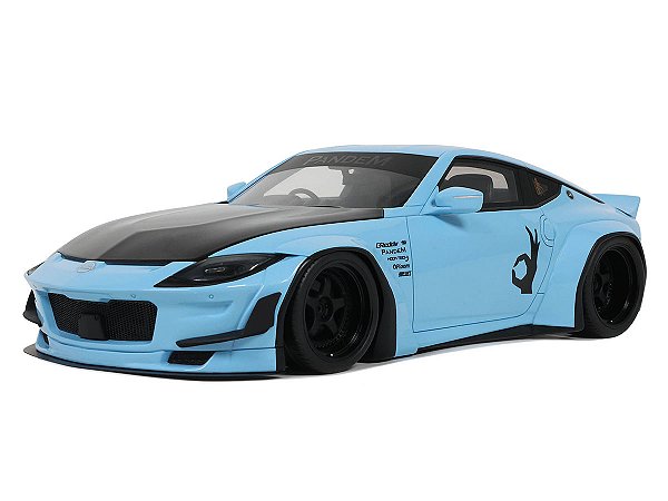 Nissan Fairlady Z Pandem Body Kit 2025 1:18 GT Spirit Azul