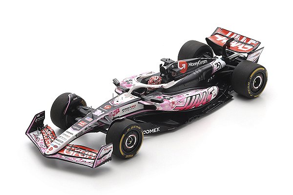 Fórmula 1 MoneyGram Haas F1 Team VF-25 Esteban Ocon GP Japão 2025 1:18 Spark