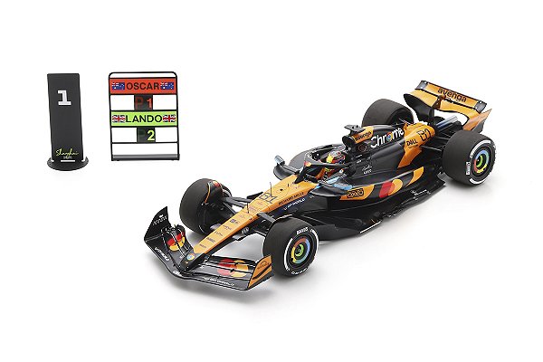Fórmula 1 McLaren F1 Team MCL39 Oscar Piastri Winner GP China 2025 1:18 Spark