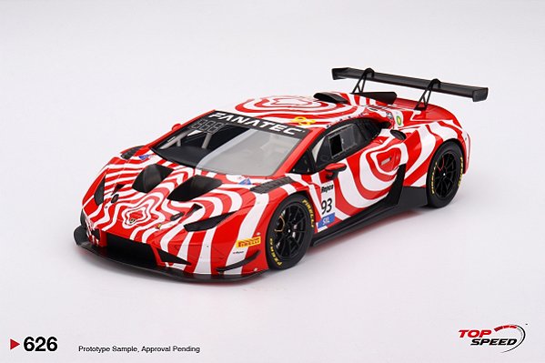 Lamborghini Huracan GT3 EVO2 Wall Racing 2024 12 Hs Bathurst 1:18 TopSpeed