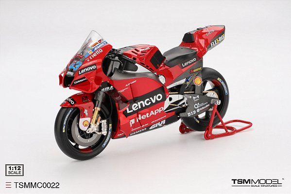 Ducati Desmosedici GP22 Lenovo Team Moto GP 2022 Jack Miller GP Itália 1:12 TSM Model