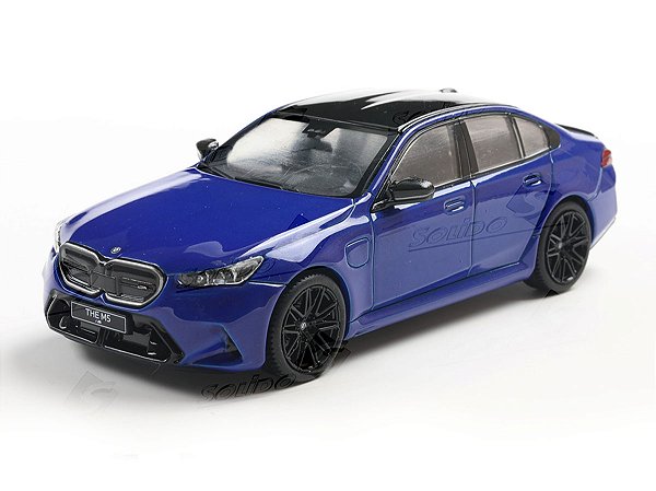 BMW G90 M5 Sedan 2024 1:43 Solido Azul