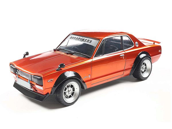 Nissan Skyline (C10) Hakosuka Solido Works 1970 1:18 Solido Laranja