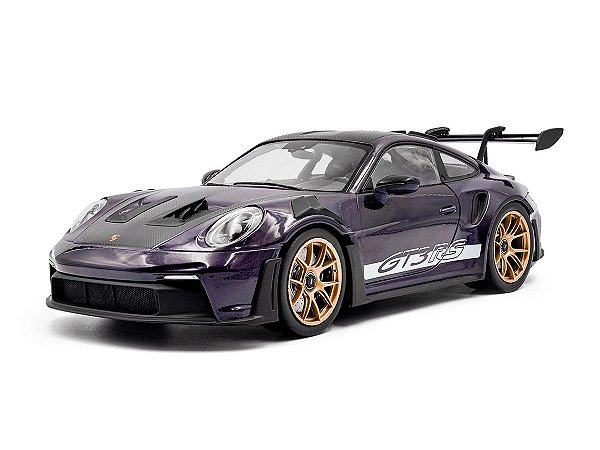 Porsche 911 GT3 RS Weissach Package 2024 1:18 Solido Purple