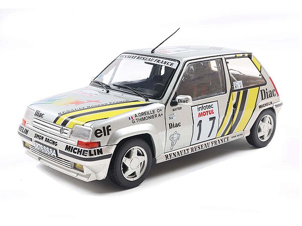 Renault 5 GT Turbo MK2 Tour de Corse 1989 1:18 Solido