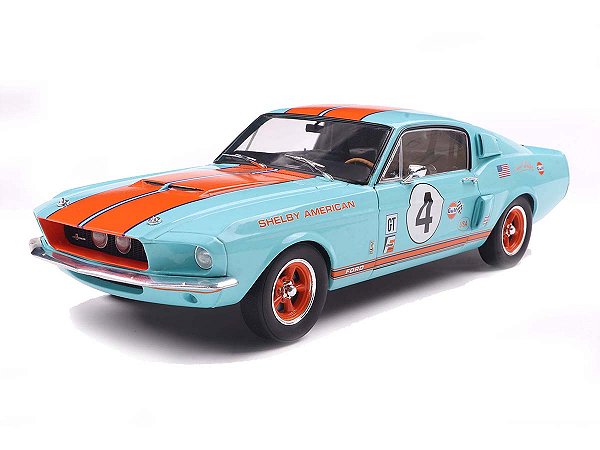 Shelby GT500 Gulf Racing Tribute 1967 1:18 Solido