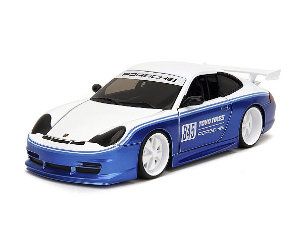 Porsche 911 GT3 RS (996) Hyper-Spec Series 1:24 Jada Toys Azul