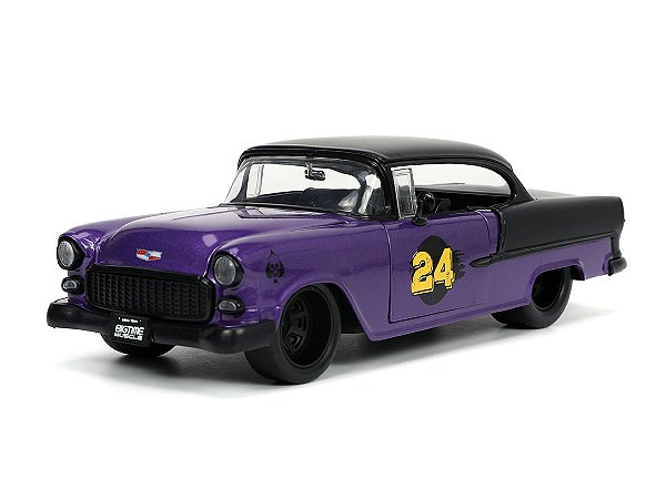Chevy Bel Air 1955 Big Time Muscle 1:24 Jada Toys Purple