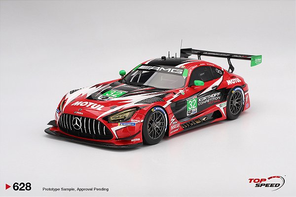 Mercedes AMG GT3 EVO Korthoff Competition Motors 2025 IMSA 24Hs DAYTONA 1:18 TopSpeed