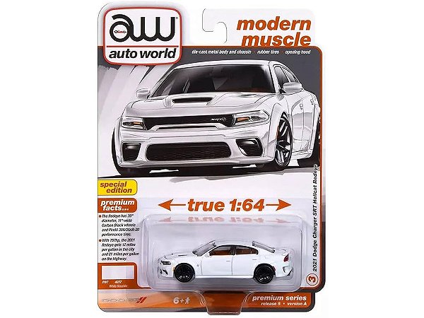 Dodge Charger SRT Hellcat 2021 Redeye Release 5A 2024 1:64 Autoworld Premium