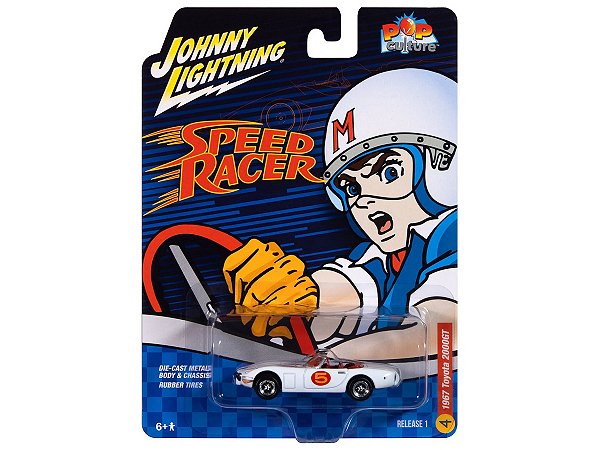 Toyota 2000GT 1967 Mach 5 Tribute Speed Racer R1 2025 1:64 Johnny Lightning Pop Culture