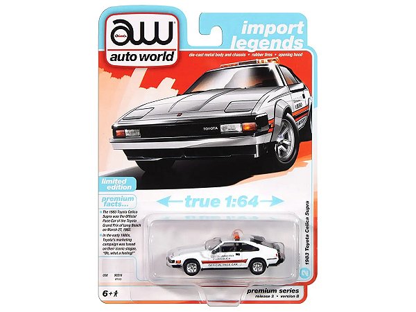 Toyota Celica Supra 1983 Release 2B 2024 1:64 Autoworld Premium