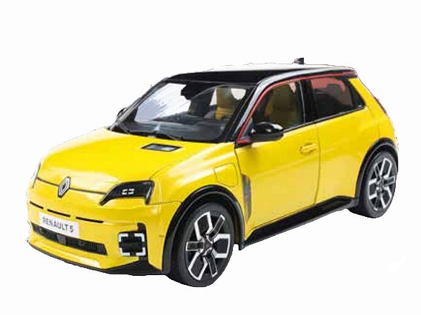 Renault 5 E-Tech 2024 1:18 Solido Amarelo