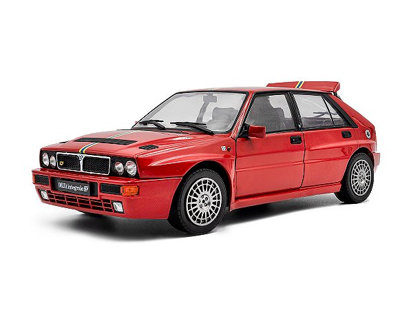 Lancia Delta HF Integrale Edizione Finale 1995 1:18 Solido Vermelho