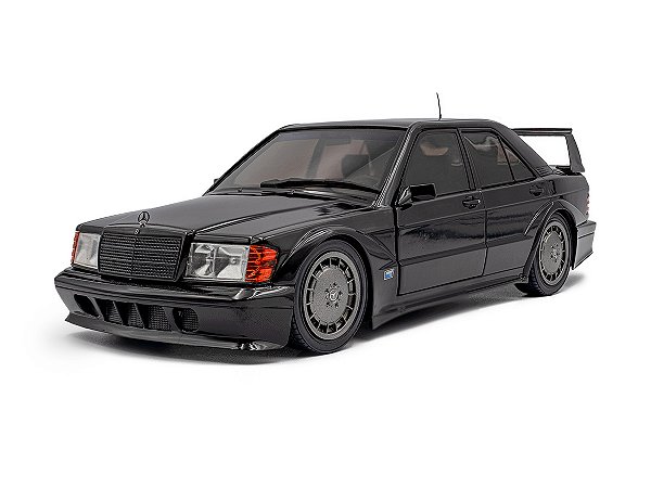 Mercedes Benz 190 EVO II W201 1990 Solido Works 1:18 Solido Preto