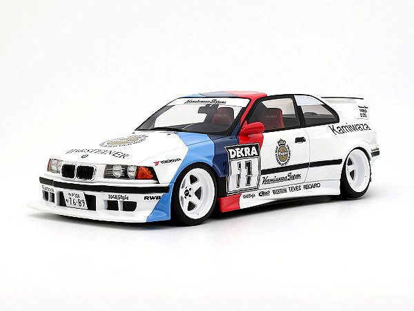BMW E36 Khyzyl Saleem 2024 1:18 OttOmobile Branco