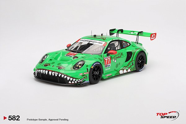 Porsche 911 GT3 R AO Racing 2024 IMSA 24Hs Daytona GTD Pro 1:18 TopSpeed