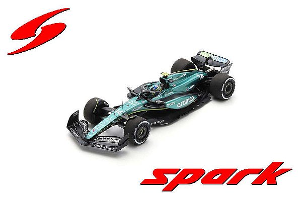 Fórmula 1 Aston Martin Aramco AMR24 GP Arábia Saudita 2024 Fernando Alonso 1:18 Spark