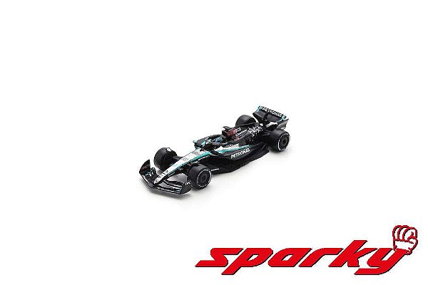 Fórmula 1 Mercedes AMG Petronas F1 Team W15 GP Bahrain George Russell 2024 1:64 Spark
