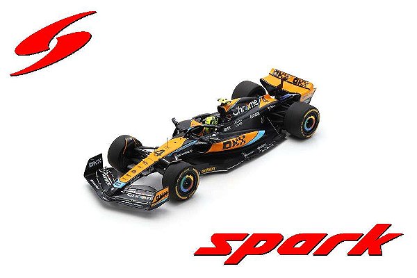 McLaren MCL60 6th GP Austrália 2023 Lando Norris 1:18 Spark
