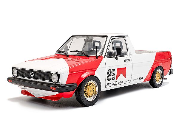 *** PRÉ-VENDA *** Volkswagen Caddy MK.1 M Racing Tribute Bi-Color 1982 1:18 Solido