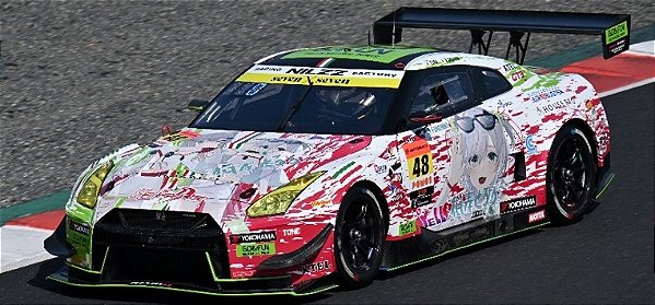Nissan GT-R Datsumou K's Frontier NILZZ Racing GT300 Super GT 2025 1:64 Spark