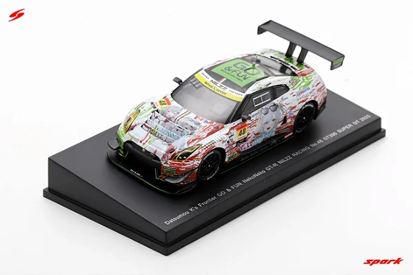 Nissan GT-R Datsumou K's Frontier NILZZ Racing GT300 Super GT 2025 1:64 Spark