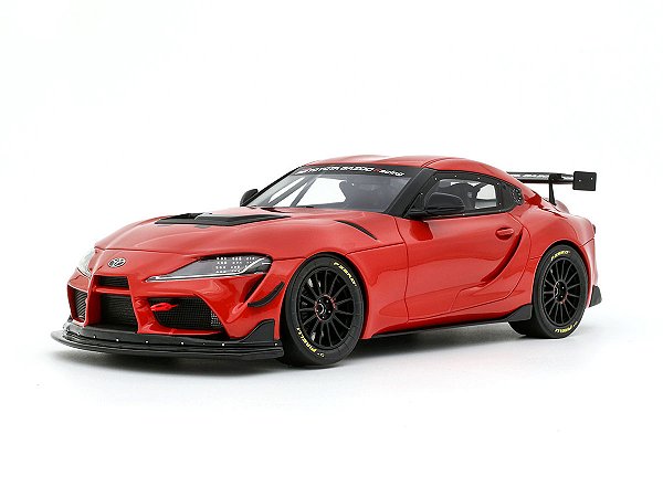 Toyota Supra GT4 100 Edition 2023 1:18 OttOmobile Laranja
