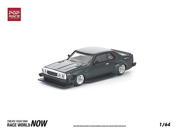 Nissan Skyline C210 1:64 POP RACE Verde