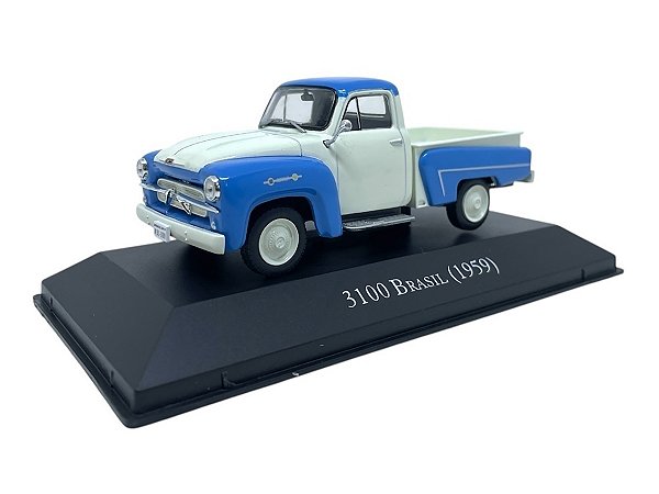 Chevrolet 3100 Brasil Série Ouro 1959 1:43 Luppa Branco