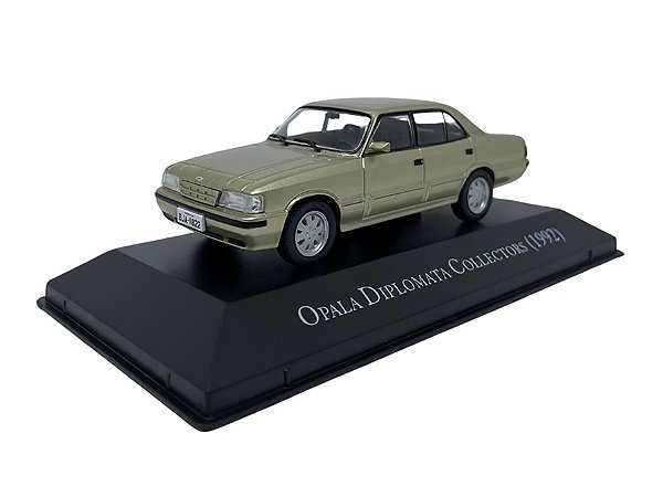 Chevrolet Opala Diplomata Collectors Série Ouro 1992 1:43 Luppa Dourado