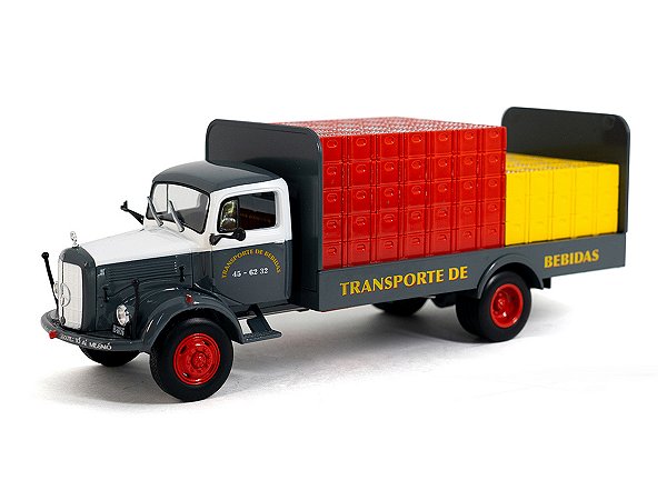 Caminhão Mercedes-Benz L 312 Torpedo Bebidas 1:43 Luppa