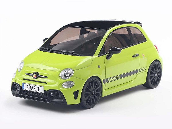 Fiat F595 Abarth 2023 1:18 Solido Verde
