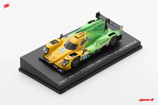 Oreca 07 Gibson INTER EUROPOL COMPETITION Winner LMP2 24Hs Le Mans 2025 1:64 Spark
