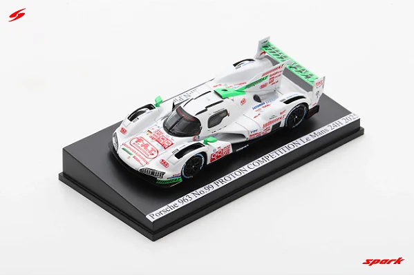 Porsche 963 No.99 PROTON COMPETITION 24Hs Le Mans 2025 1:64 Spark