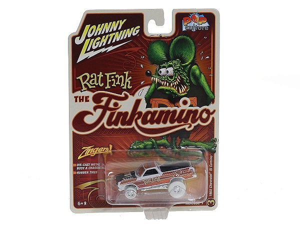 Chevy El Camino Zinger 1965 Rat Fink Release 1 2025 1:64 Johnny Lightning Pop Culture CHASE