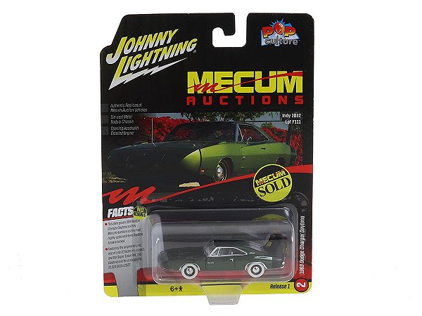 Dodge Charger Daytona 1969 Release 1 2024 1:64 Johnny Lightning Pop Culture CHASE