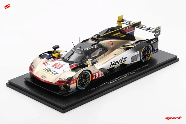 Cadillac V-Series.R No.38 CADILLAC HERTZ TEAM JOTA 7th 24Hs Le Mans 2025 1:18 Spark