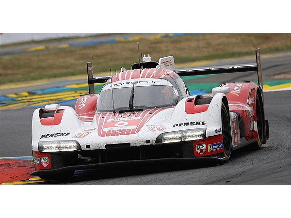 Porsche 963 No.6 PORSCHE PENSKE MOTORSPORT 2nd 24Hs Le Mans 2025 1:18 Spark