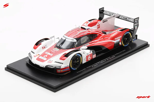 Porsche 963 No.6 PORSCHE PENSKE MOTORSPORT 2nd 24Hs Le Mans 2025 1:18 Spark