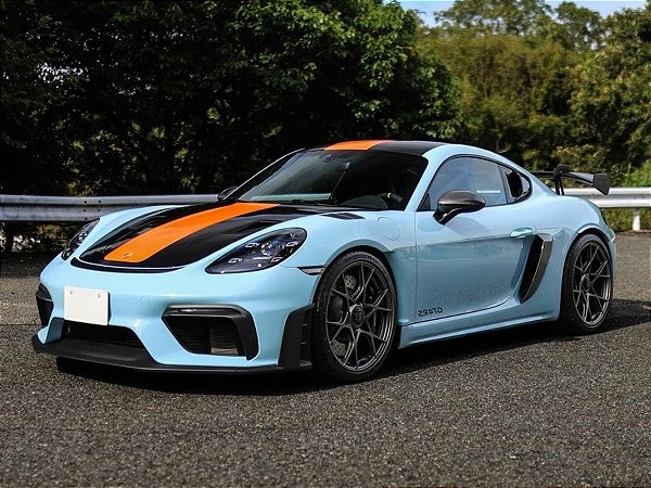 Porsche 718 Cayman GT4 RS 2024 1:43 Solido Azul
