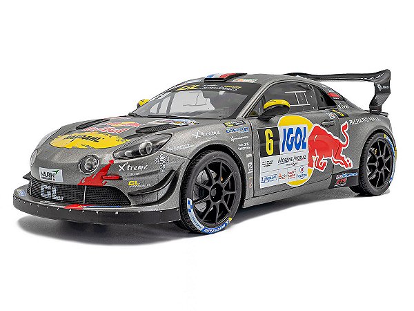 Alpine A110 RGT+ Sébastien Loeb Rallye De Mont Blanc 2024 1:18 Solido